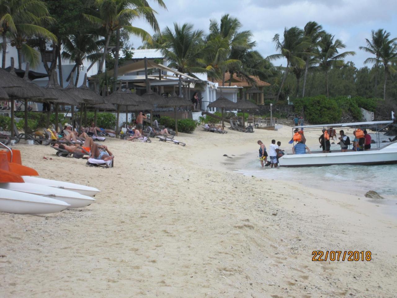 Jolie Villa Santa avec piscine privée Pointe aux Piments Exterior foto